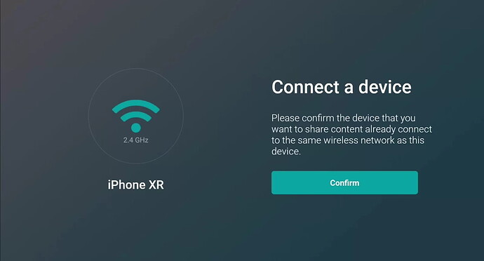 Connect a device